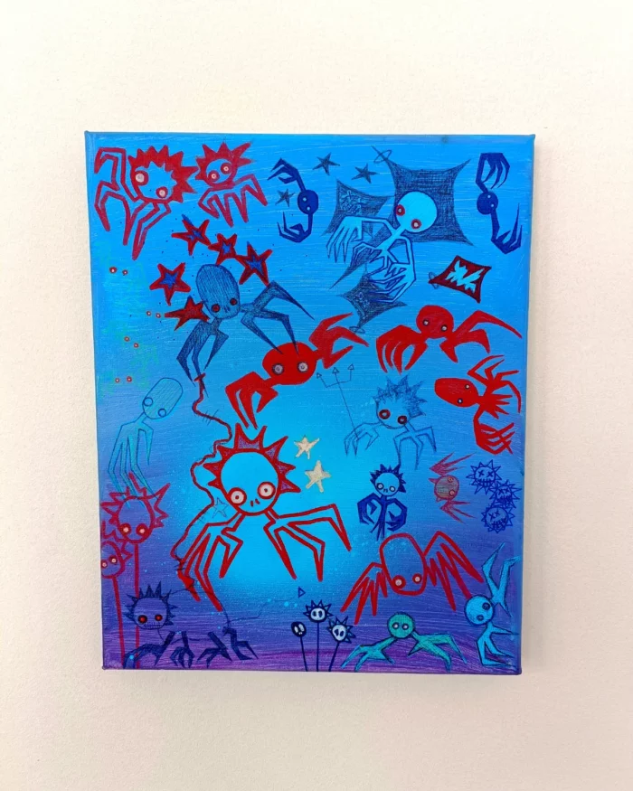 P4PBLUR LITTLE UNDERWATER MONSTER