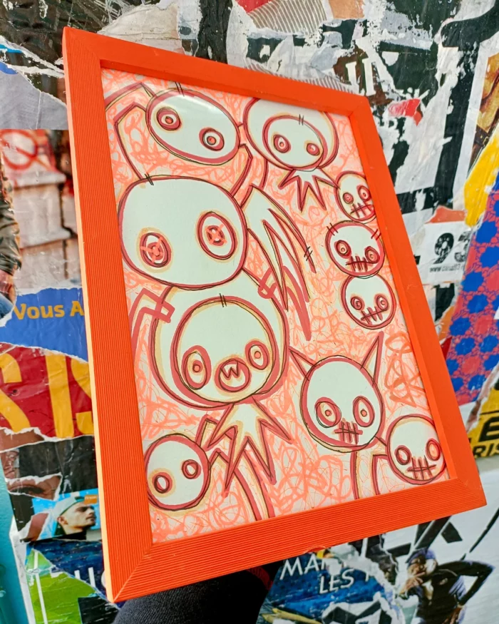 P4PBLUR ORANGE CRYPTIK KAWAÏ