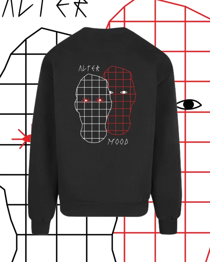 JMS TATTOO ALTER MOOD BLACK SWEATSHIRT