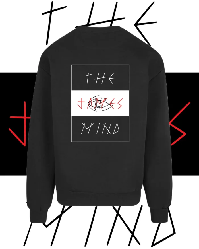 JMS TATTOO THE JAMES MIND BLACK SWEATSHIRT