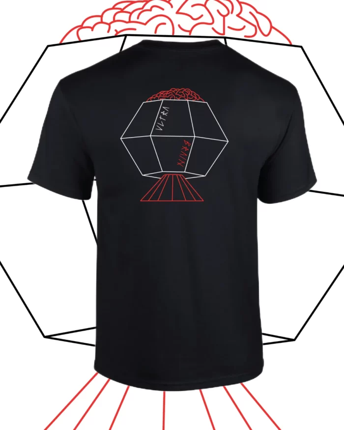 JMS TATTOO ULTRA BRAIN BLACK T-SHIRT